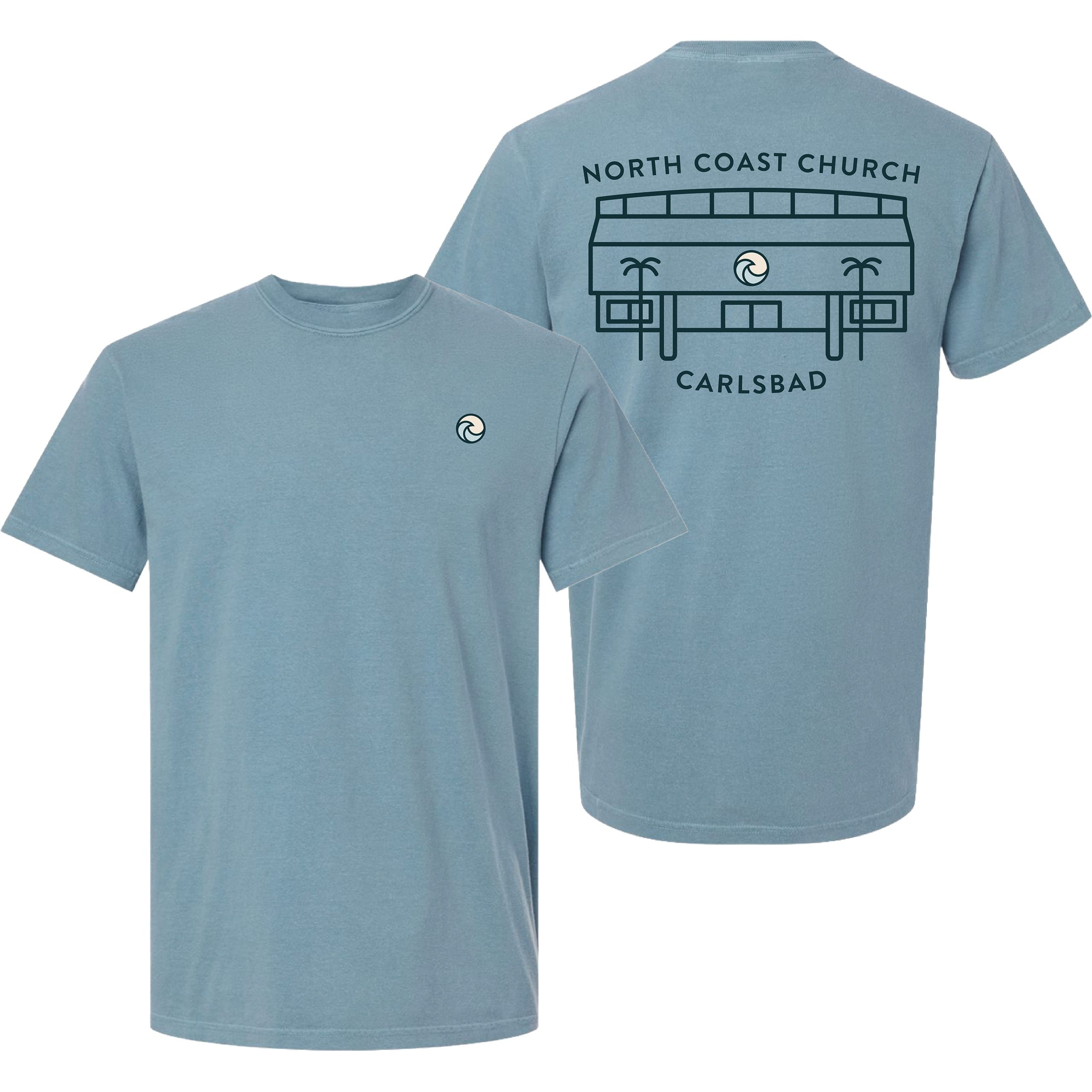 Church tee Mockup Carlsbad