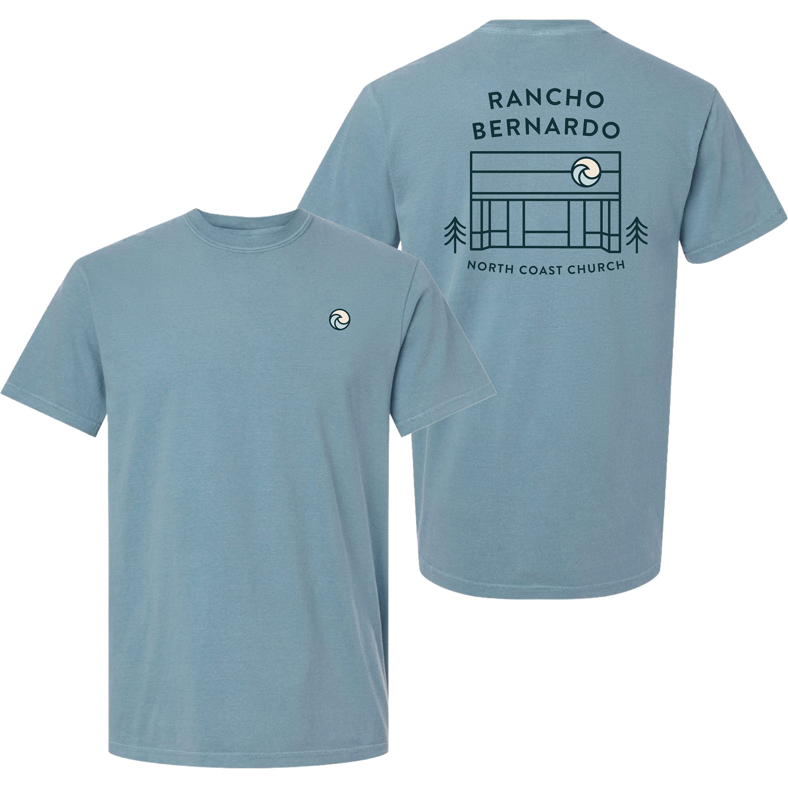 Church tee Mockup Rancho Bernardo