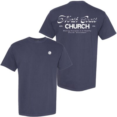 North Coast Church Tee Navy