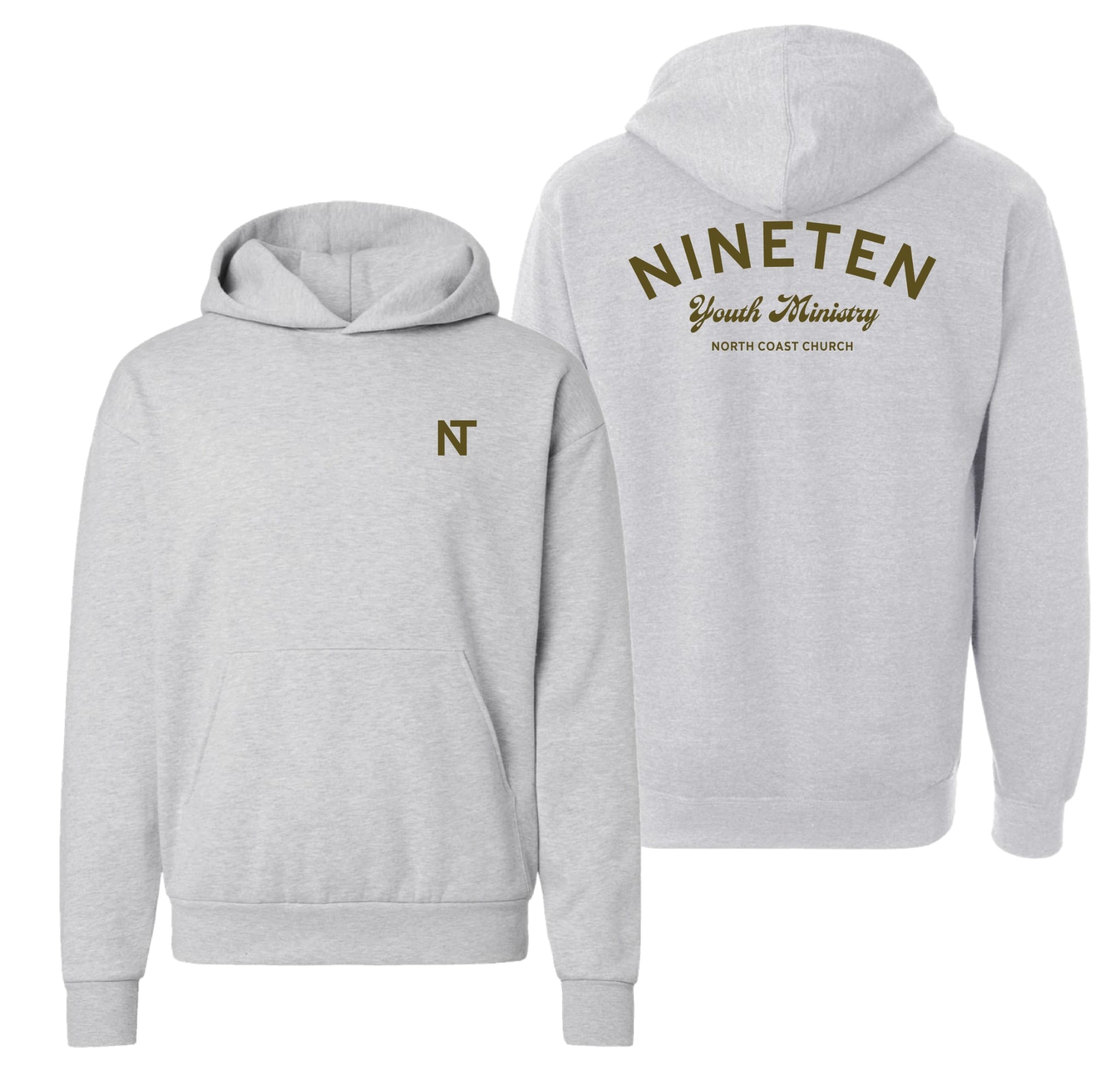 910 Grey Hoodie - Fuel Nineten