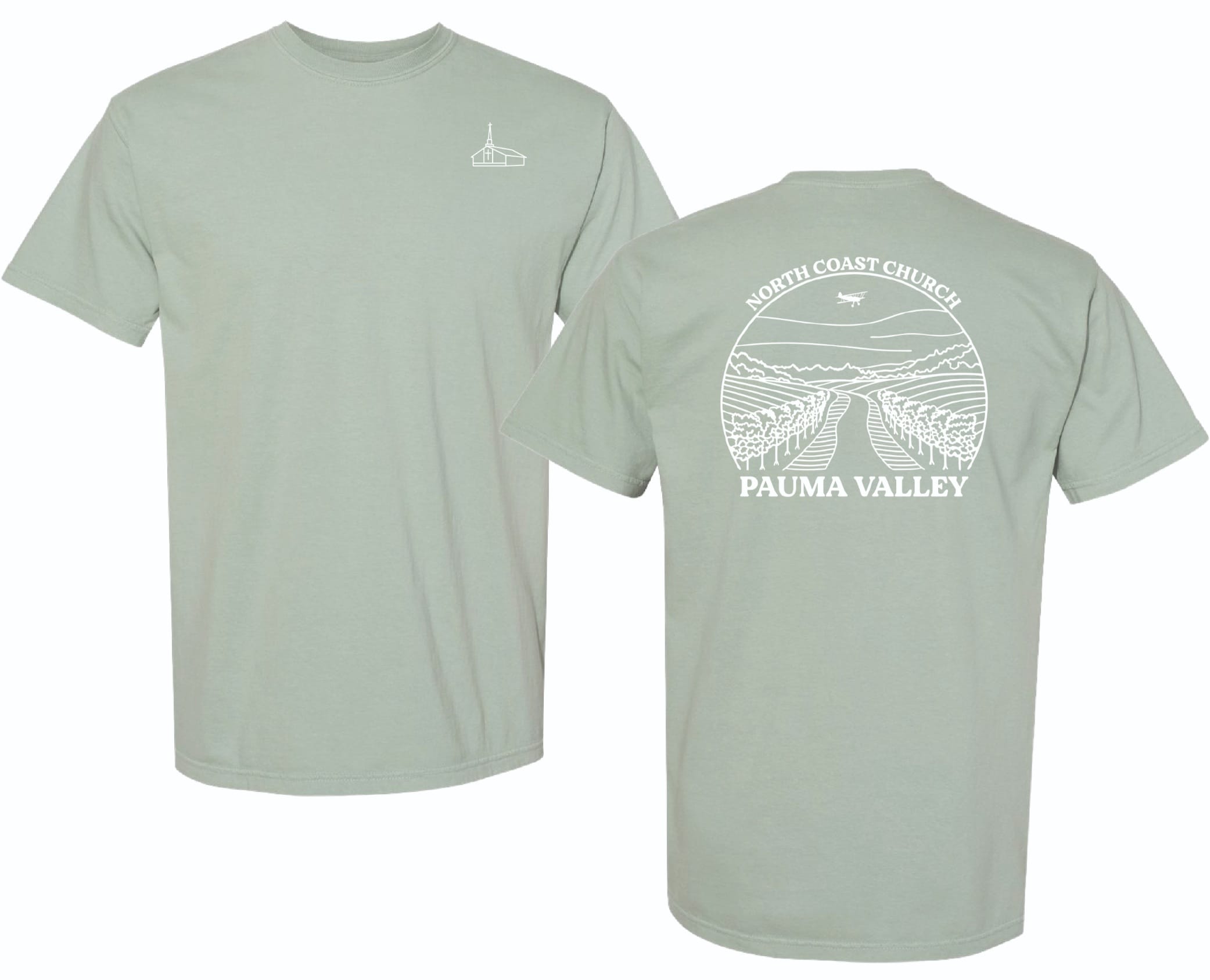 Orchard Rows Tee - Pauma Valley