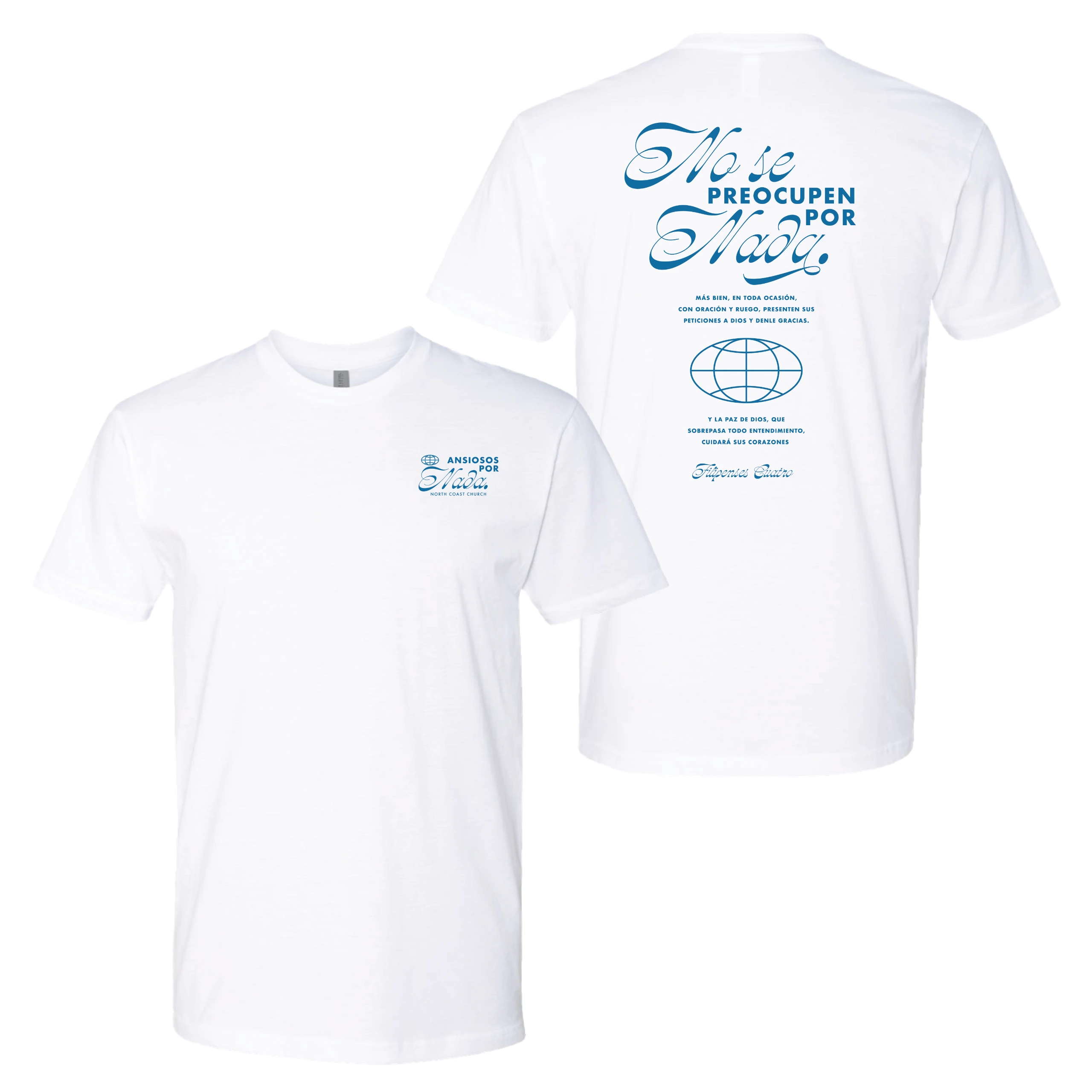 Anxious for Nothing Tee - Spanish