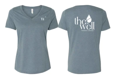 The Well Ladies V-neck – San Marcos/Escondido