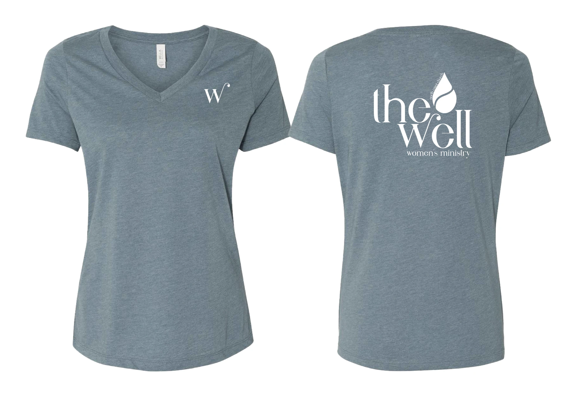 The Well Ladies V-neck – San Marcos/Escondido